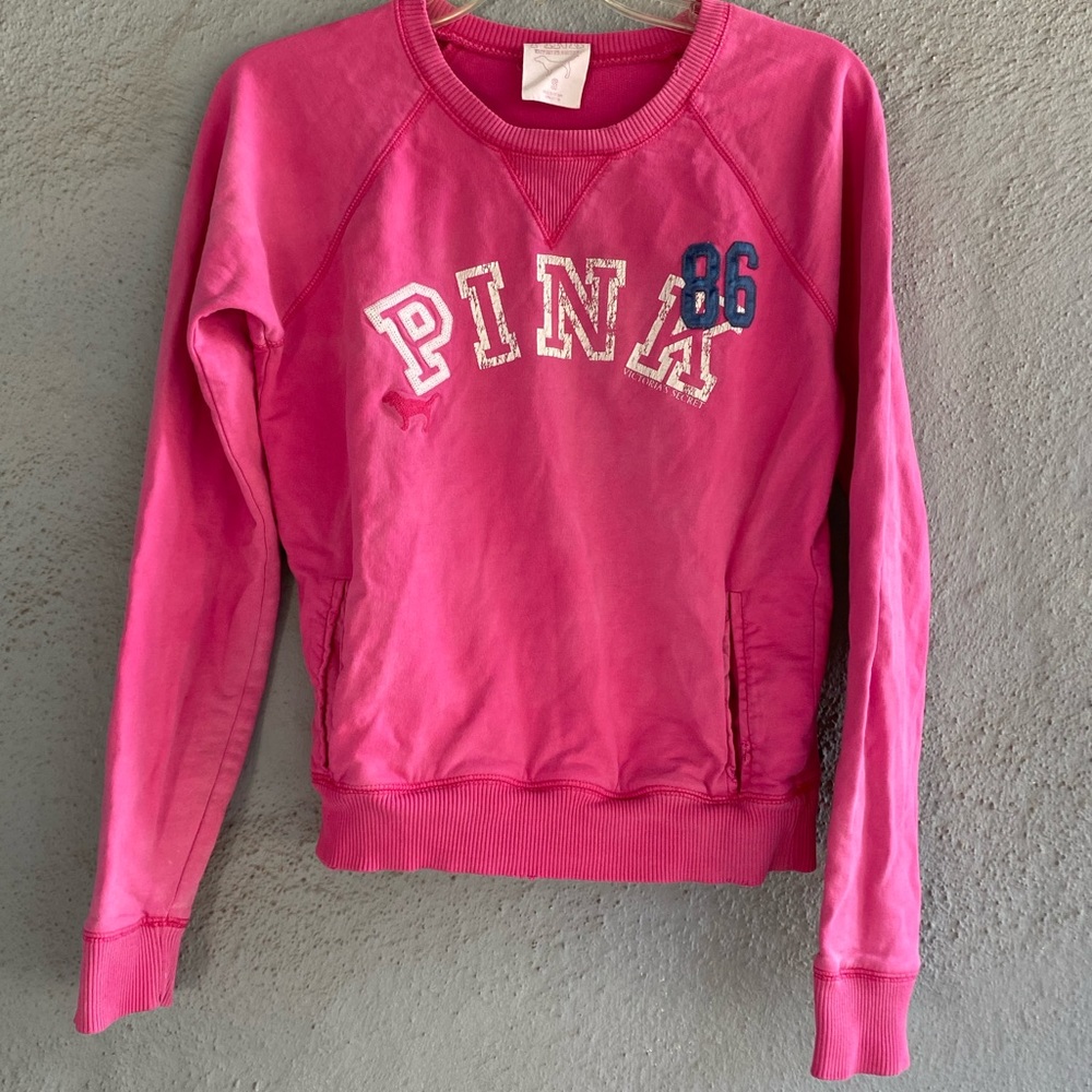 Vintage Victoria’s Secret PINK Everyday lounge Sweatshirt Size Small | PINK 86